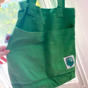 Big Bud Press green regular tote